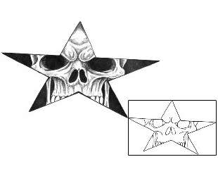 Star Tattoo Astronomy tattoo | BOF-00170
