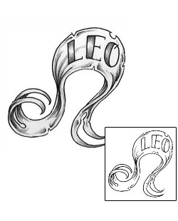 Leo Tattoo Miscellaneous tattoo | BPF-00024