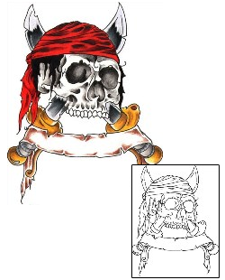 Skull Tattoo Miscellaneous tattoo | BSF-00012