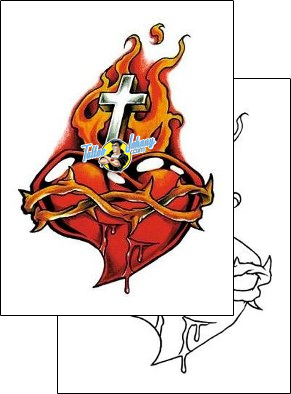 Heart Tattoo fire-tattoos-billy-webb-bwf-00027