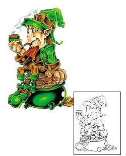 Picture of Conner The Leprechaun Tattoo