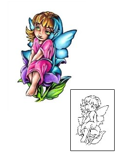 Picture of Ashley Fairy Tattoo