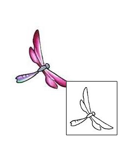 Picture of Penelope Dragonfly Tattoo