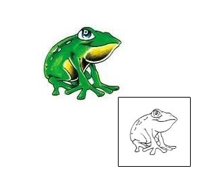 Picture of Farley Frog Tattoo