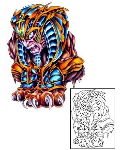 Monster Tattoo Killer Sphinx Tattoo
