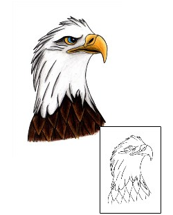 Eagle Tattoo Animal tattoo | BZF-00004