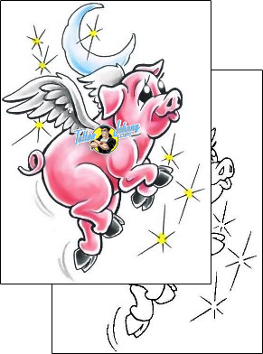 Pig Tattoo pig-tattoos-cherry-creek-flash-ccf-00045