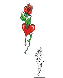 Rose Tattoo For Women tattoo | CCF-00119