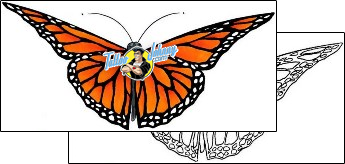 Butterfly Tattoo insects-butterfly-tattoos-cherry-creek-flash-ccf-00136