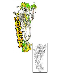 Joker - Jester Tattoo Mythology tattoo | CCF-00148