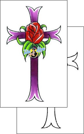 Rose Tattoo plant-life-rose-tattoos-cherry-creek-flash-ccf-00210