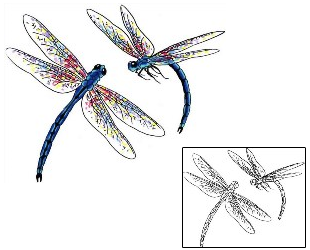 Dragonfly Tattoo Insects tattoo | CCF-00241