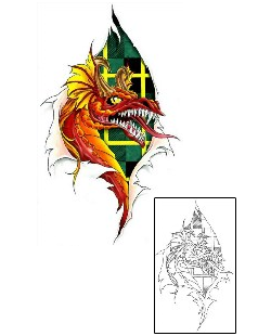 Dragon Tattoo Mythology tattoo | CCF-00250