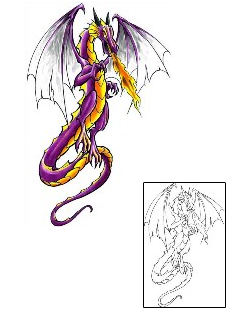 Dragon Tattoo Mythology tattoo | CCF-00251