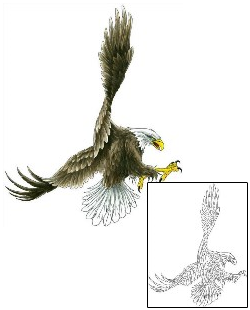 Eagle Tattoo Animal tattoo | CCF-00274