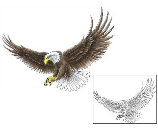 Eagle Tattoo Animal tattoo | CCF-00277