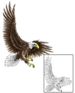 Eagle Tattoo Animal tattoo | CCF-00280