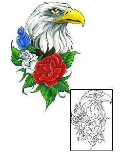 Eagle Tattoo Plant Life tattoo | CCF-00294