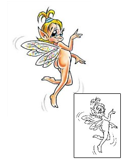 Cartoon Tattoo Afton Fairy Tattoo