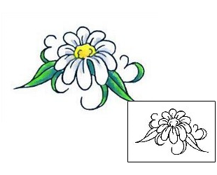 Daisy Tattoo Plant Life tattoo | CCF-00373