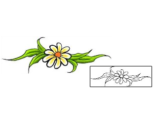 Daisy Tattoo Plant Life tattoo | CCF-00386
