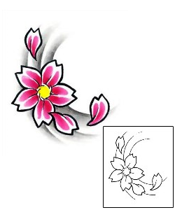 Cherry Blossom Tattoo Specific Body Parts tattoo | CCF-00389