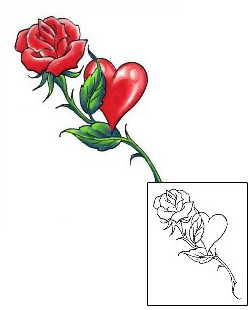 Rose Tattoo For Women tattoo | CCF-00400