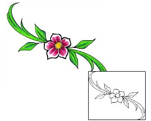 Cherry Blossom Tattoo Plant Life tattoo | CCF-00425