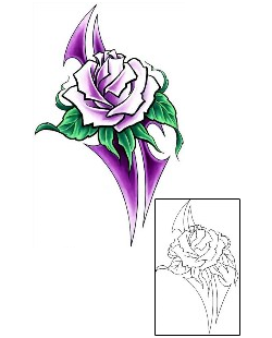 Rose Tattoo Plant Life tattoo | CCF-00439