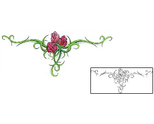 Rose Tattoo Plant Life tattoo | CCF-00442