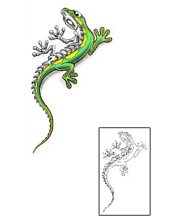 Lizard Tattoo Horror tattoo | CCF-00479