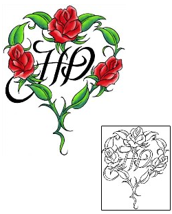 Rose Tattoo For Women tattoo | CCF-00514