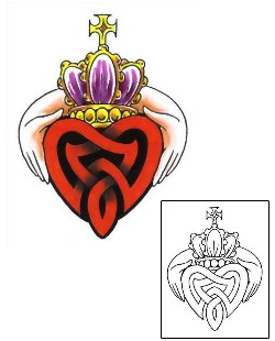 Crown Tattoo For Women tattoo | CCF-00532