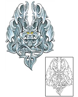 Gargoyle Tattoo Mythology tattoo | CCF-00573