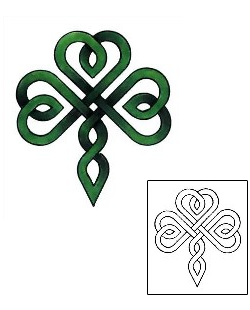Celtic Tattoo Plant Life tattoo | CCF-00597