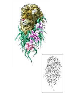 Lion Tattoo Animal tattoo | CCF-00628