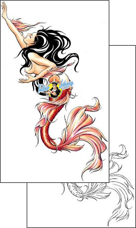 Mermaid Tattoo fantasy-mermaid-tattoos-cherry-creek-flash-ccf-00638