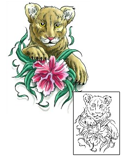 Lion Tattoo Animal tattoo | CCF-00656