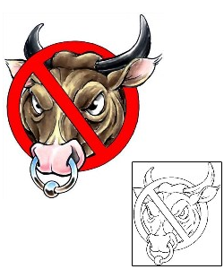 Cartoon Tattoo No Bull Tattoo