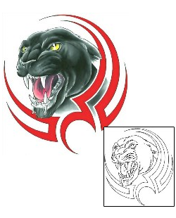 Panther Tattoo Animal tattoo | CCF-00666