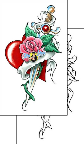 Heart Tattoo heart-tattoos-cherry-creek-flash-ccf-00741