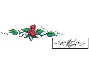 Rose Tattoo Specific Body Parts tattoo | CCF-00751