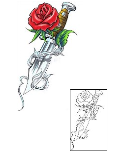Rose Tattoo Plant Life tattoo | CCF-00764