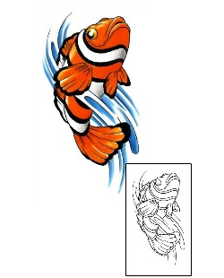 Fish Tattoo Marine Life tattoo | CCF-00771