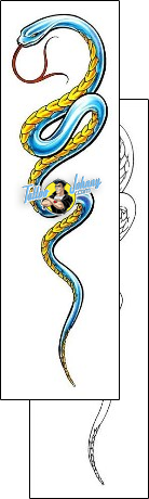Snake Tattoo reptiles-and-amphibians-snake-tattoos-cherry-creek-flash-ccf-00820
