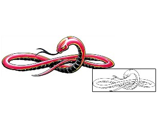 Snake Tattoo Specific Body Parts tattoo | CCF-00824