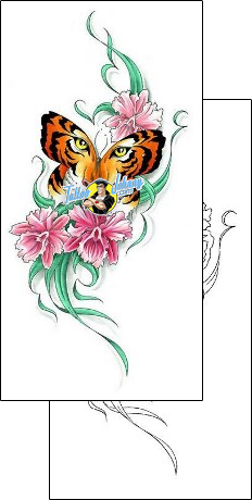 Tiger Tattoo animal-tiger-tattoos-cherry-creek-flash-ccf-00861