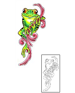 Picture of Reptiles & Amphibians tattoo | CCF-00882