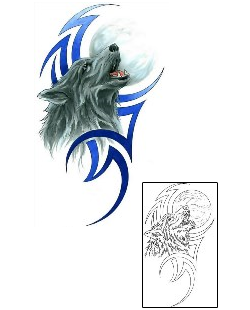 Wolf Tattoo Animal tattoo | CCF-00915
