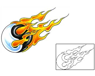 Fire – Flames Tattoo Miscellaneous tattoo | CCF-00953